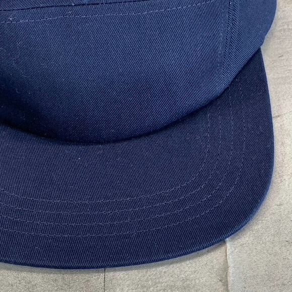 Sun+Stone Men's Navy Solid Panel Adjustable Baseball Cap SZ OS - Picture 4 of 8